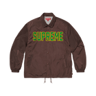SUPREME SPELLOUT COACHES JACKET 'BROWN'