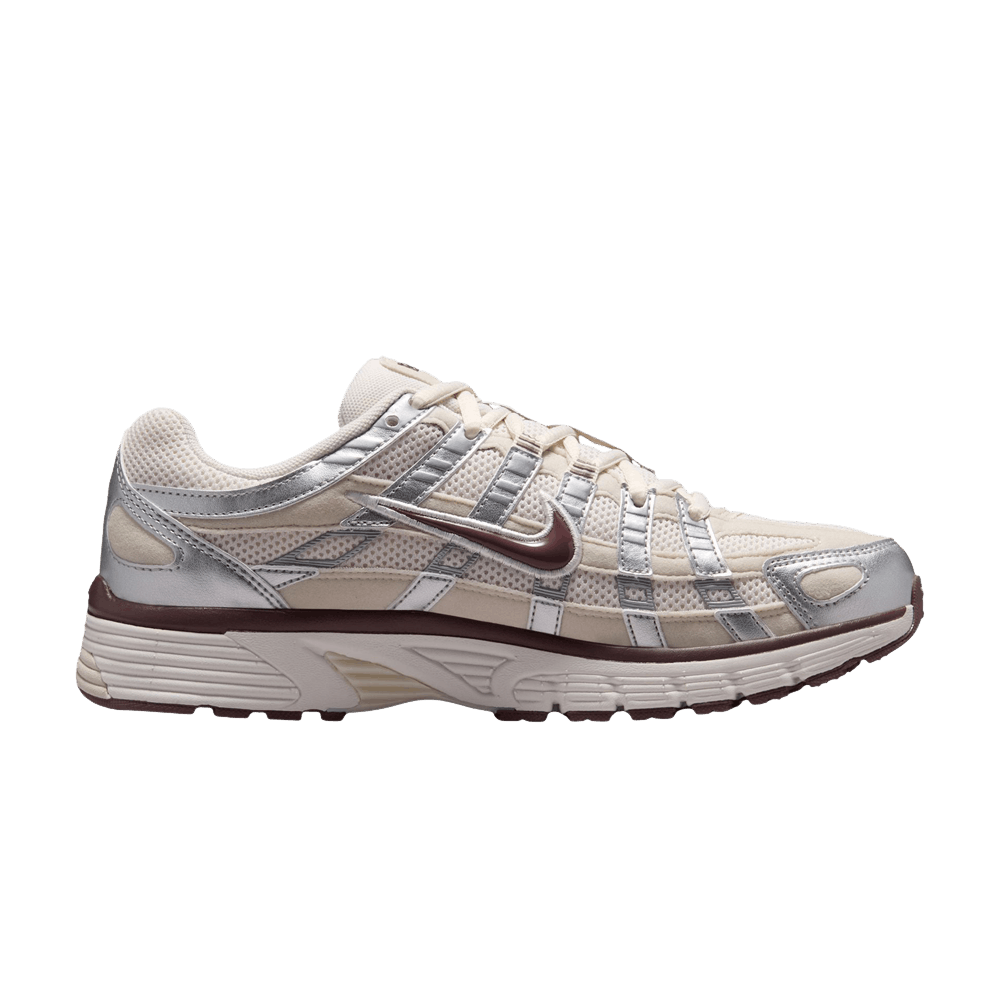 NIKE P-6000 PHANTOM METALLIC SILVER LIGHT OREWOOD BROWN (WOMEN&