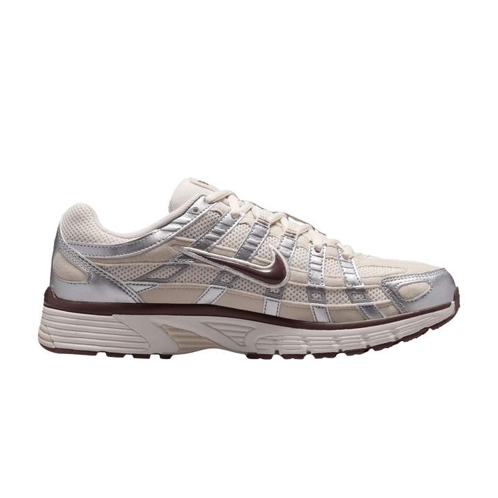 NIKE P-6000 PHANTOM METALLIC SILVER LIGHT OREWOOD BROWN (WOMEN&