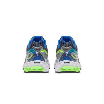 SAUCONY PROGRID OMNI 9 GREY SLIME BLUE — Stock