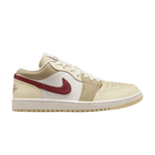 JORDAN 1 LOW SE DESERT KHAKI RED SEPIA (WOMEN'S)