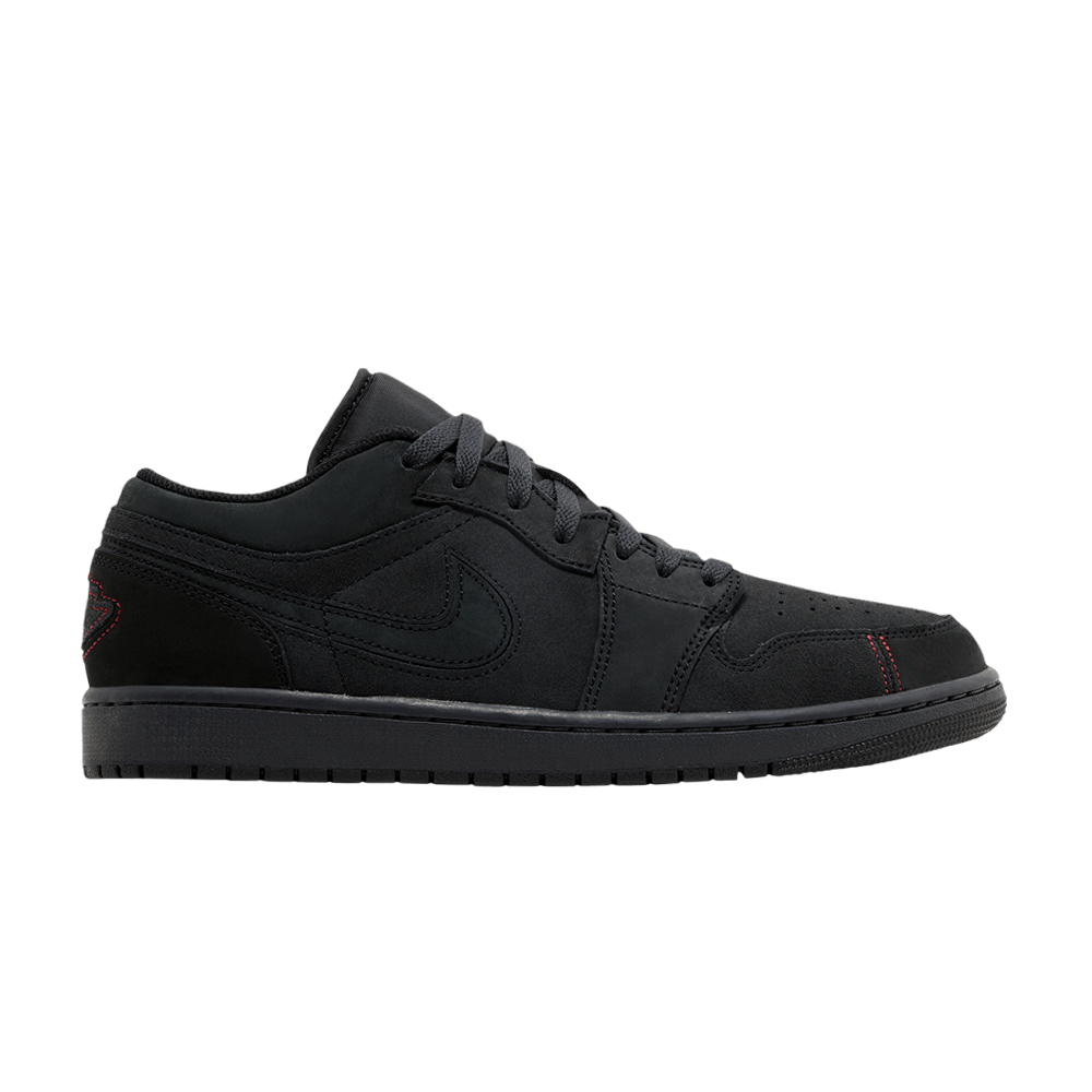 JORDAN 1 LOW SE CRAFT DARK SMOKE GREY VARSITY RED
