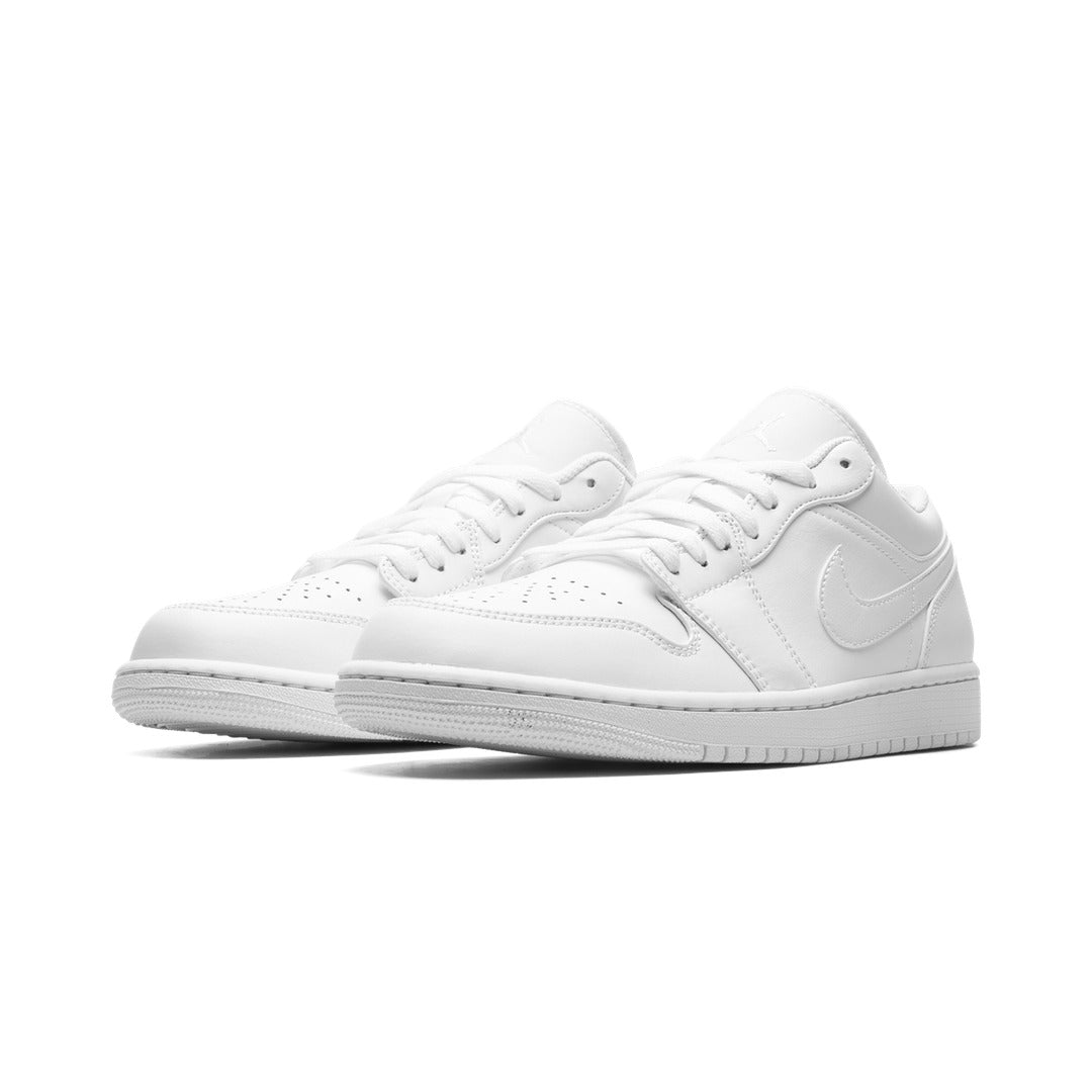 JORDAN 1 LOW TRIPLE WHITE