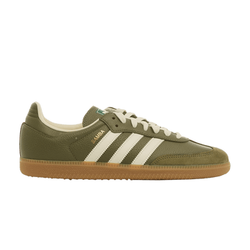 ADIDAS SAMBA OG MEDIUM RAW KHAKI GUM — Stock