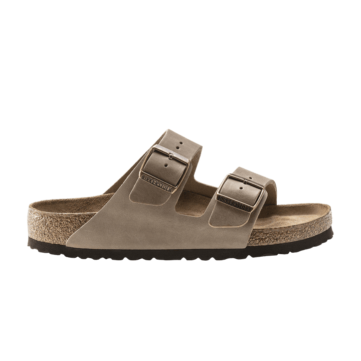 BIRKENSTOCK ARIZONA SOFT FOOTBED OILED LEATHER TOBACCO BROWN