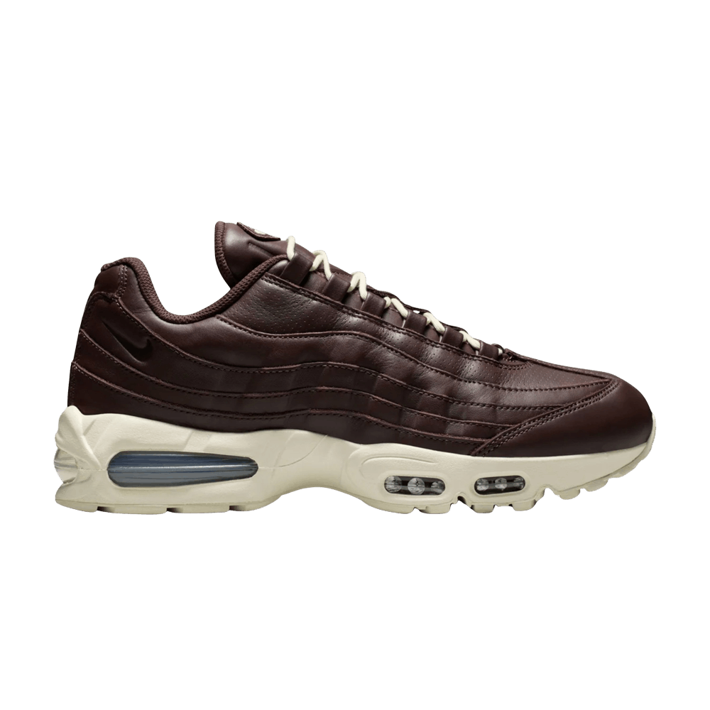 NIKE AIR MAX 95 QS BIG BUBBLE BAROQUE BROWN LEATHER