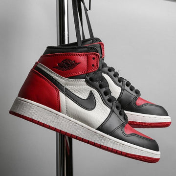 AIR JORDAN 1 RETRO HIGH OG GS "BRED TOE"