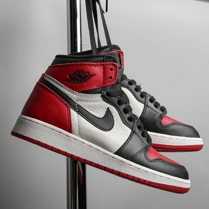 AIR JORDAN 1 RETRO HIGH OG GS "BRED TOE"