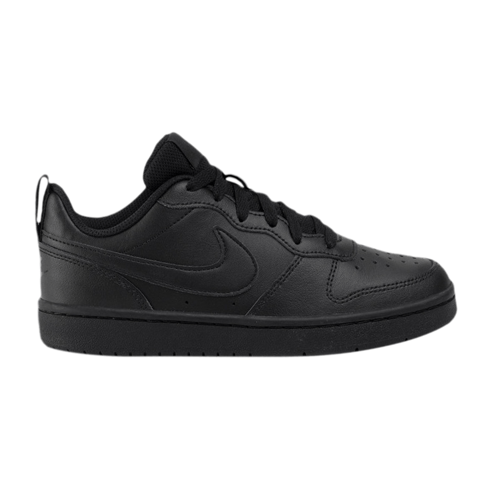 NIKE COURT BOROUGH LOW 2 BLACK (GS)
