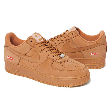 SUPREME X NIKE AIR FORCE 1 LOW SP 'FLAX' — Stock