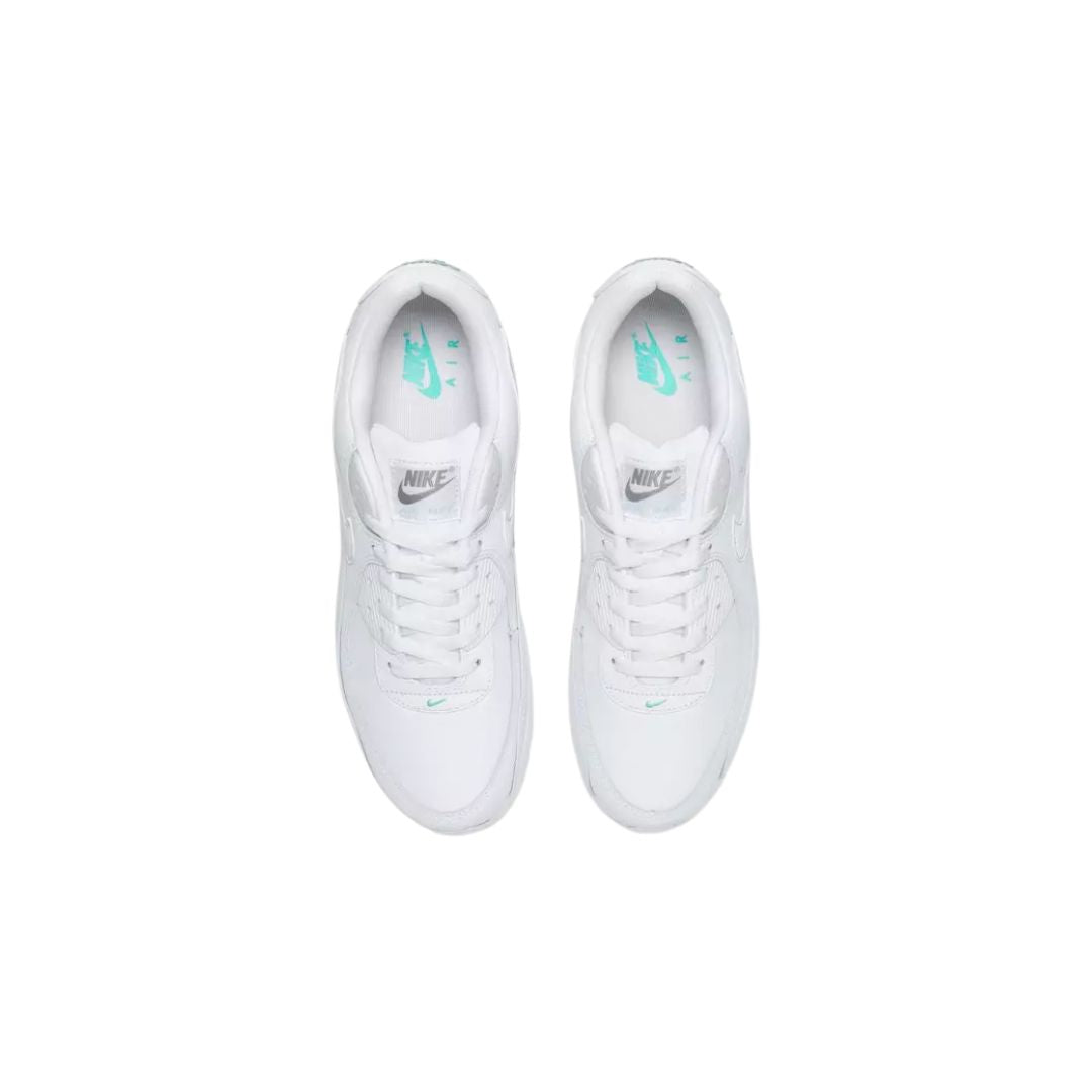 NIKE AIR MAX 90 WHITE HYPER TURQUOISE