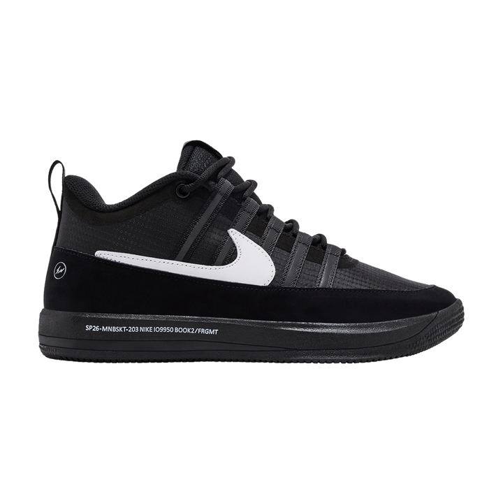FRAGMENT DESIGN X NIKE BOOK 2 BLACK WHITE