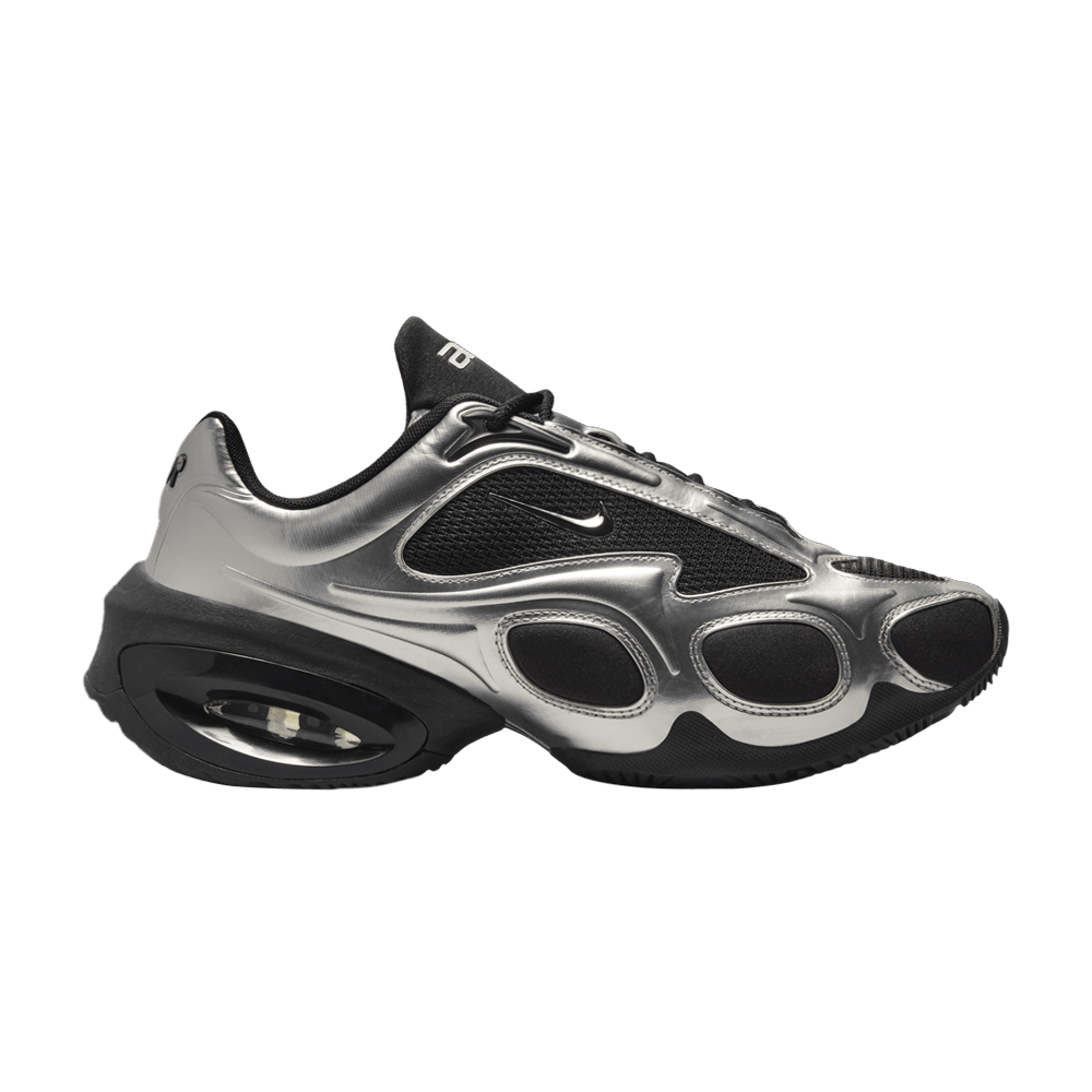NIKE AIR MAX MUSE BLACK METALLIC SILVER (WOMEN&