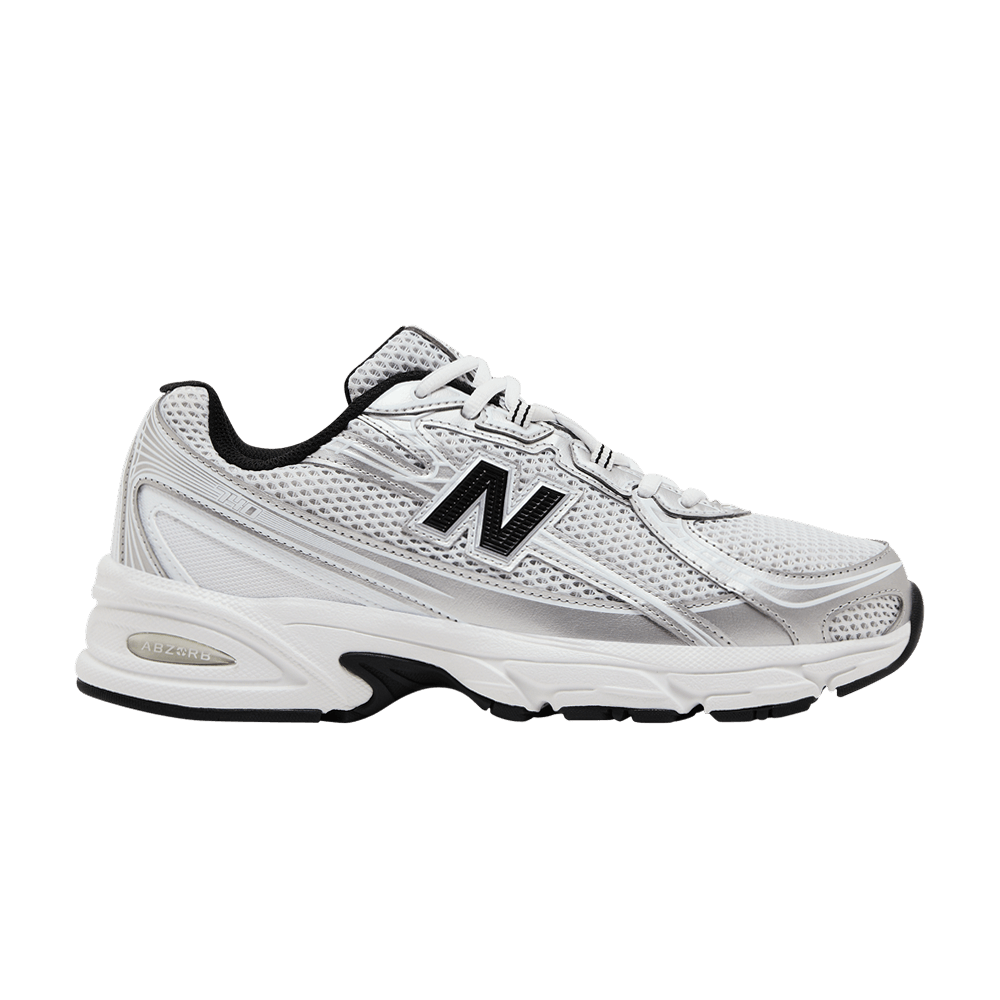 NEW BALANCE 740 WHITE SILVER METALLIC NAVY — Stock #1