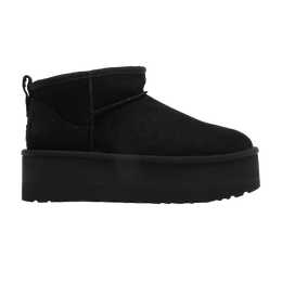 UGG CLASSIC ULTRA MINI PLATFORM BOOT BLACK (WOMEN'S)