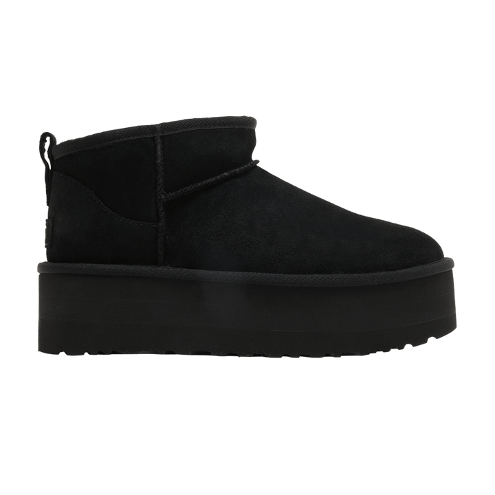 UGG CLASSIC ULTRA MINI PLATFORM BOOT BLACK (WOMEN&