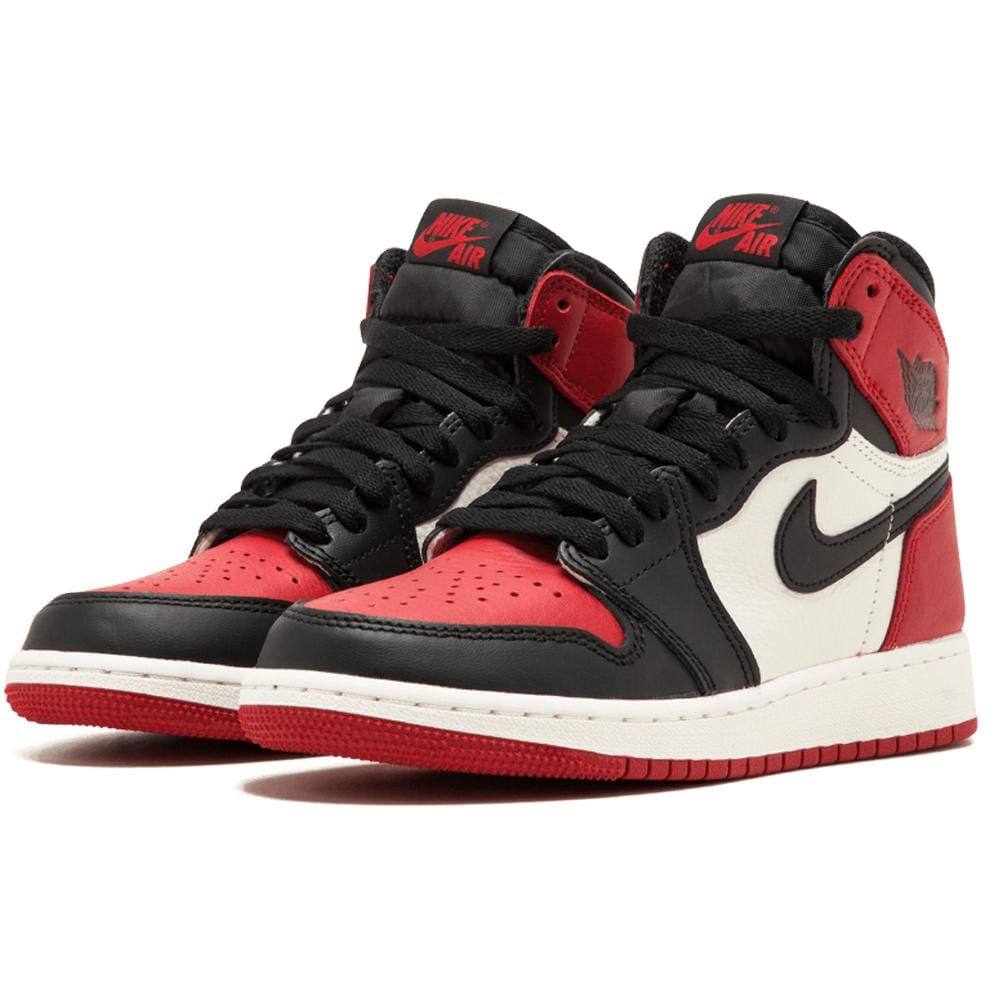 AIR JORDAN 1 RETRO HIGH OG GS "BRED TOE"