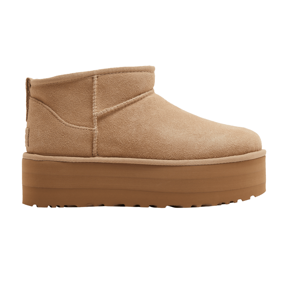 UGG CLASSIC ULTRA MINI PLATFORM BOOT SAND (WOMEN&