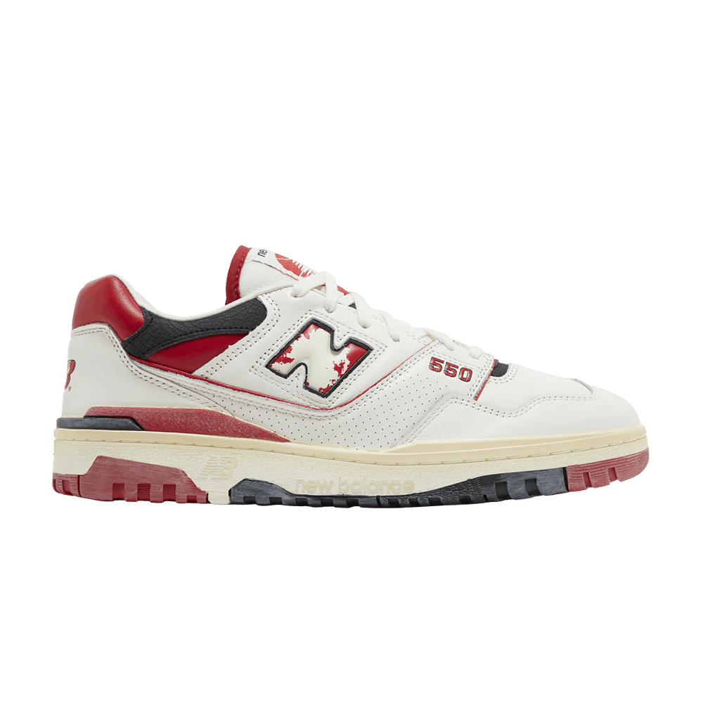 NEW BALANCE 550 VINTAGE PACK TEAM RED