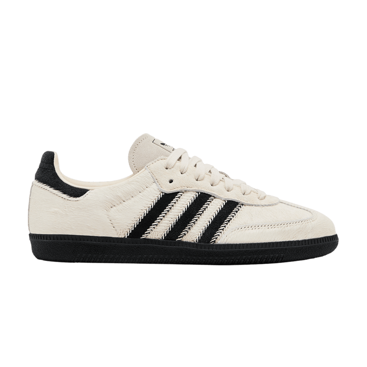ADIDAS SAMBA OG WONDER WHITE BLACK PONY (WOMEN&