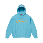 SUPREME ARABIC LOGO HOODED SWEATSHIRT 'BLUE'