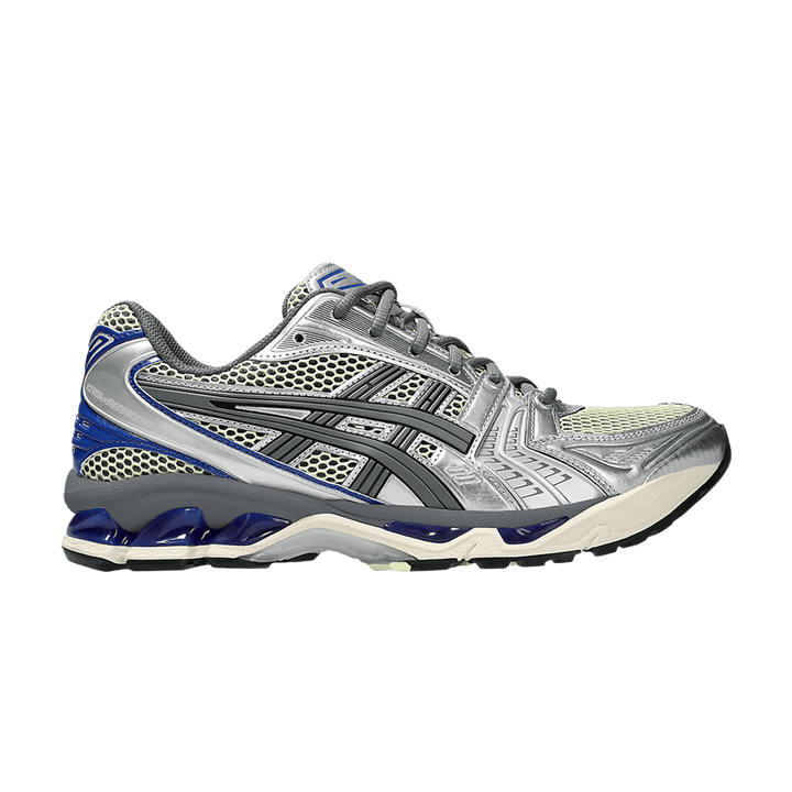 ASICS GEL-KAYANO 14 SOFT YELLOW ASICS BLUE