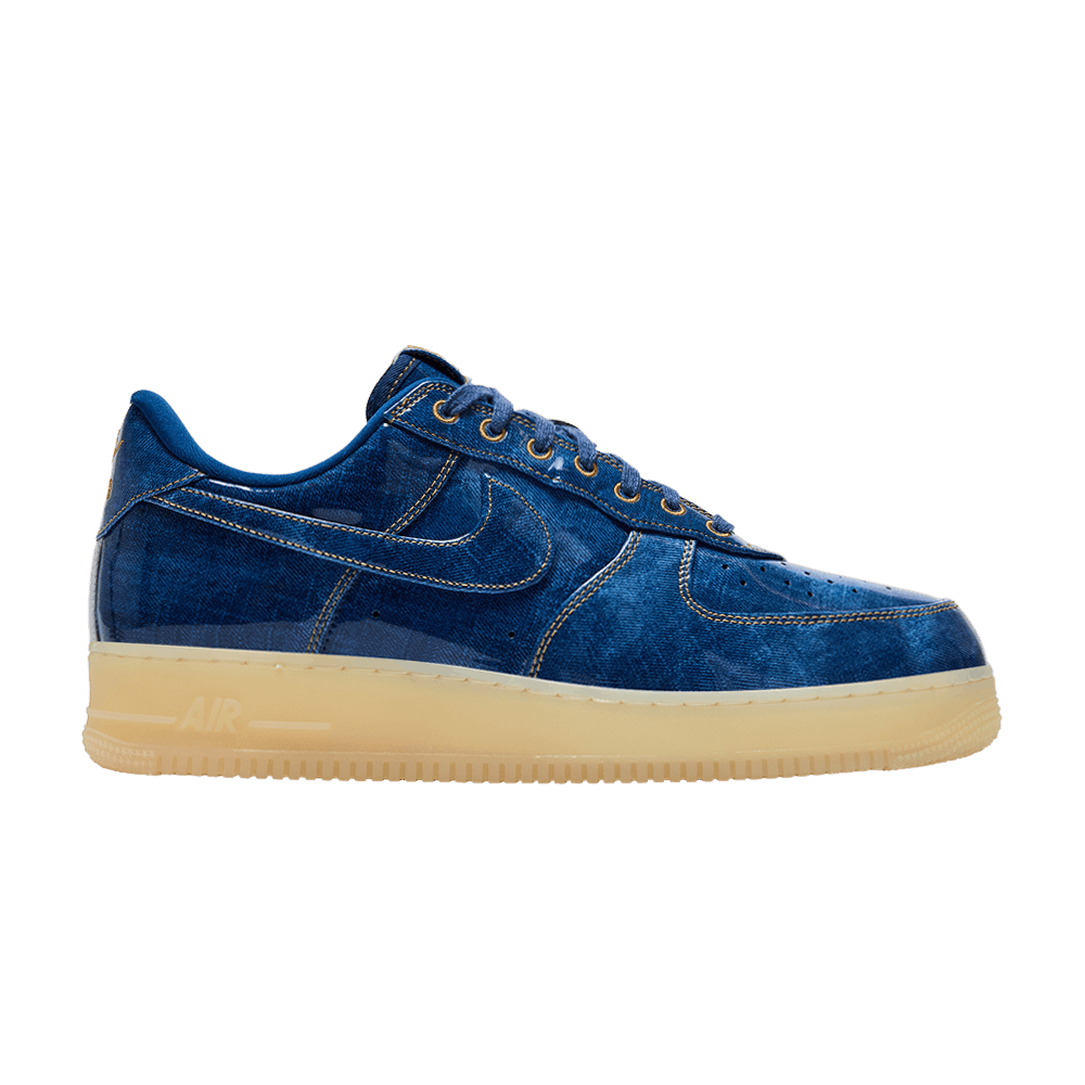 NIKE AIR FORCE 1 LOW PATENT DENIM
