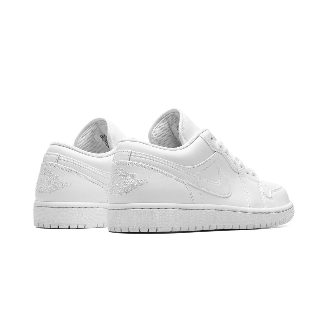 JORDAN 1 LOW TRIPLE WHITE