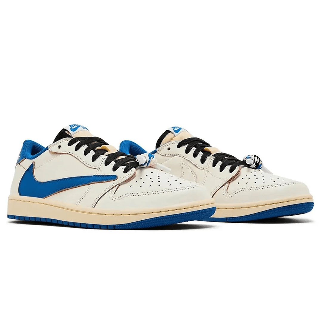FRAGMENT DESIGN X TRAVIS SCOTT X AIR JORDAN 1 RETRO LOW OG &