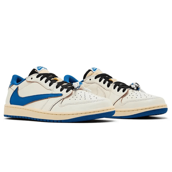 FRAGMENT DESIGN X TRAVIS SCOTT X AIR JORDAN 1 RETRO LOW OG &
