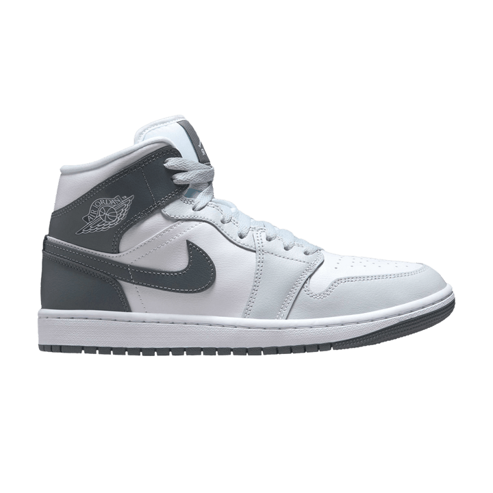 JORDAN 1 MID WHITE SMOKE GREY (WOMEN&