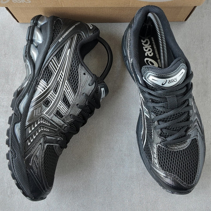 ASICS GEL-KAYANO 14 BLACK PURE SILVER