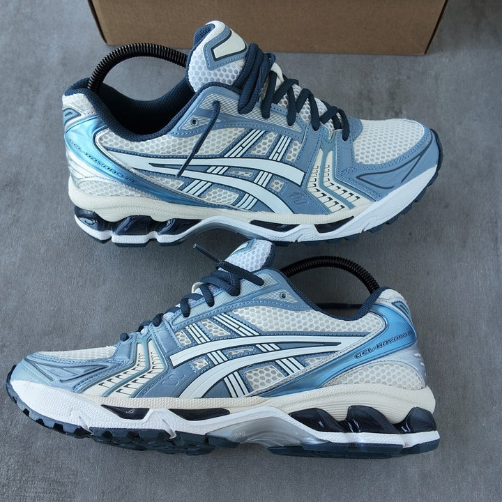 ASICS GEL-KAYANO 14 CREAM RAW INDIGO