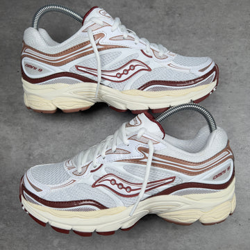 SAUCONY PROGRID OMNI 9 WOMEN'S WHITE CINNAMON
