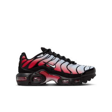 NIKE AIR MAX PLUS PURE PLATINUM UNIVERSITY RED (GS) — Stock