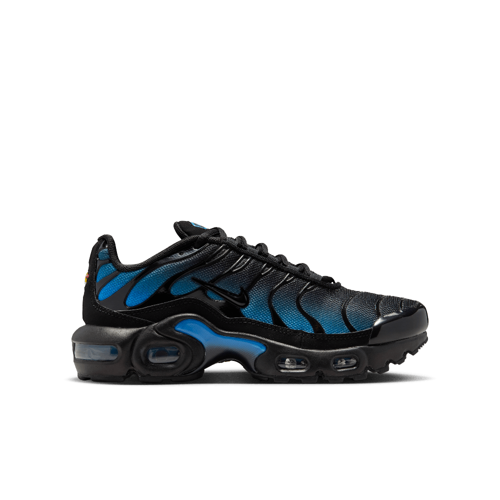 NIKE AIR MAX PLUS BLACK BLUE CRYSTAL (GS)