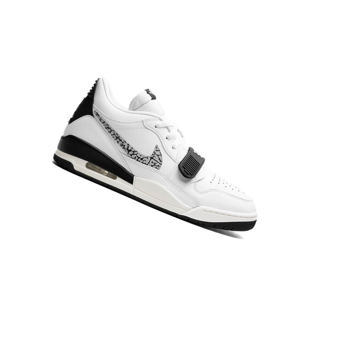 JORDAN LEGACY 312 LOW WHITE BLACK ELEPHANT SWOOSH