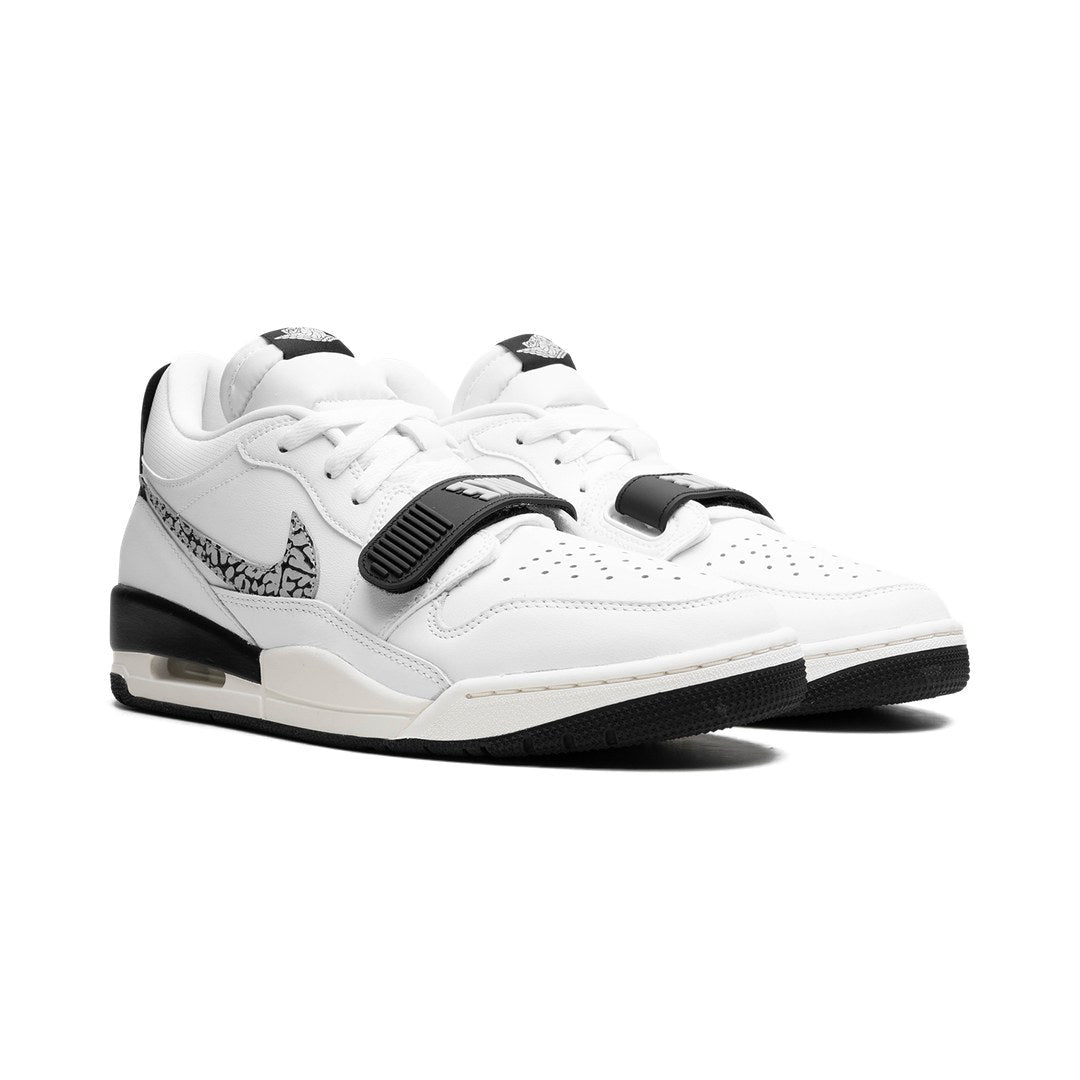 JORDAN LEGACY 312 LOW WHITE BLACK ELEPHANT SWOOSH