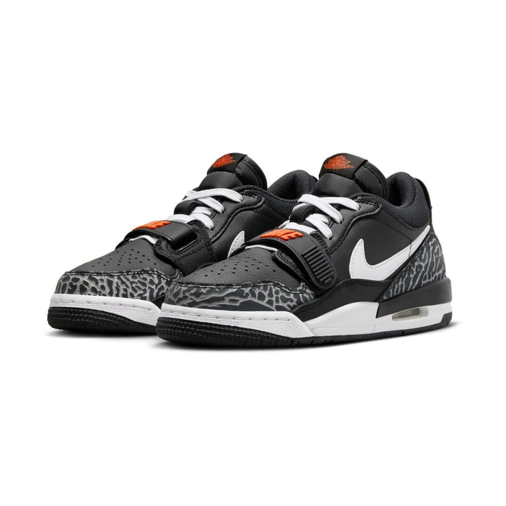 JORDAN LEGACY 312 LOW BLACK WHITE SAFETY ORANGE (GS)