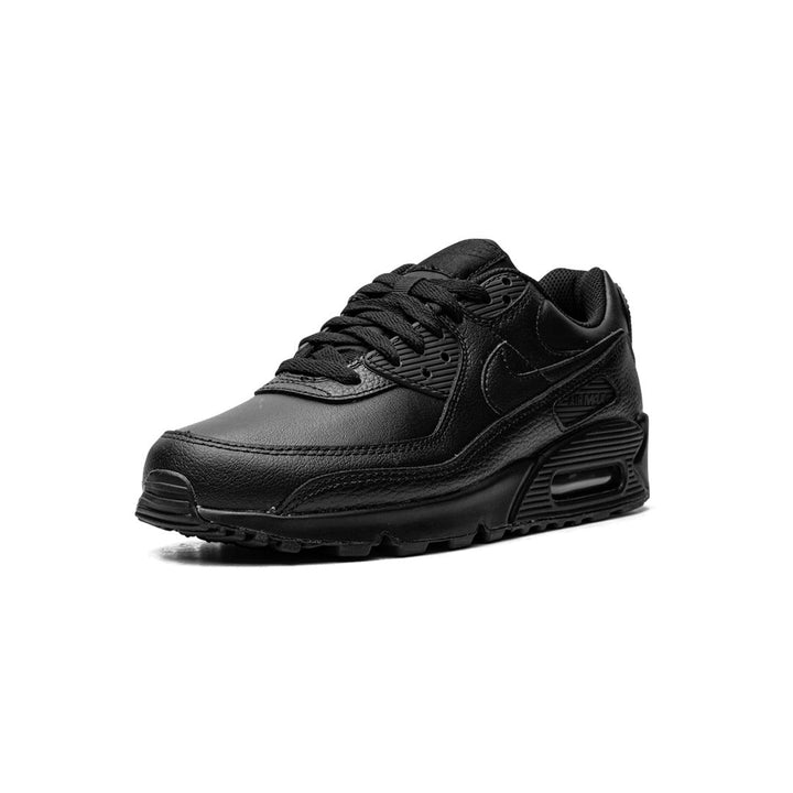 NIKE AIR MAX 90 LEATHER TRIPLE BLACK