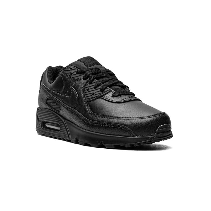 NIKE AIR MAX 90 LEATHER TRIPLE BLACK