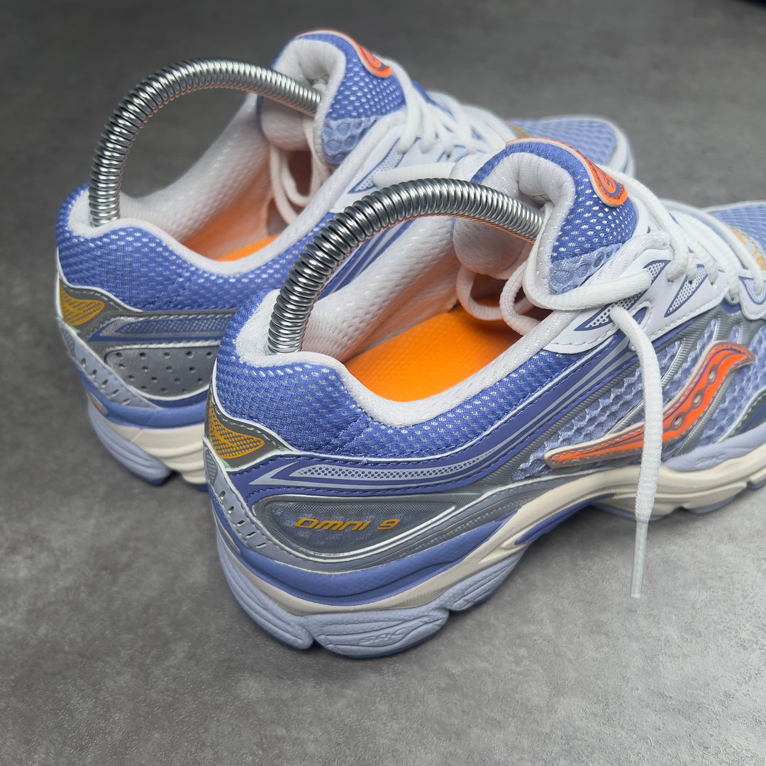 SAUCONY OMNI 9 SPEED SHADES ORANGE BLUE
