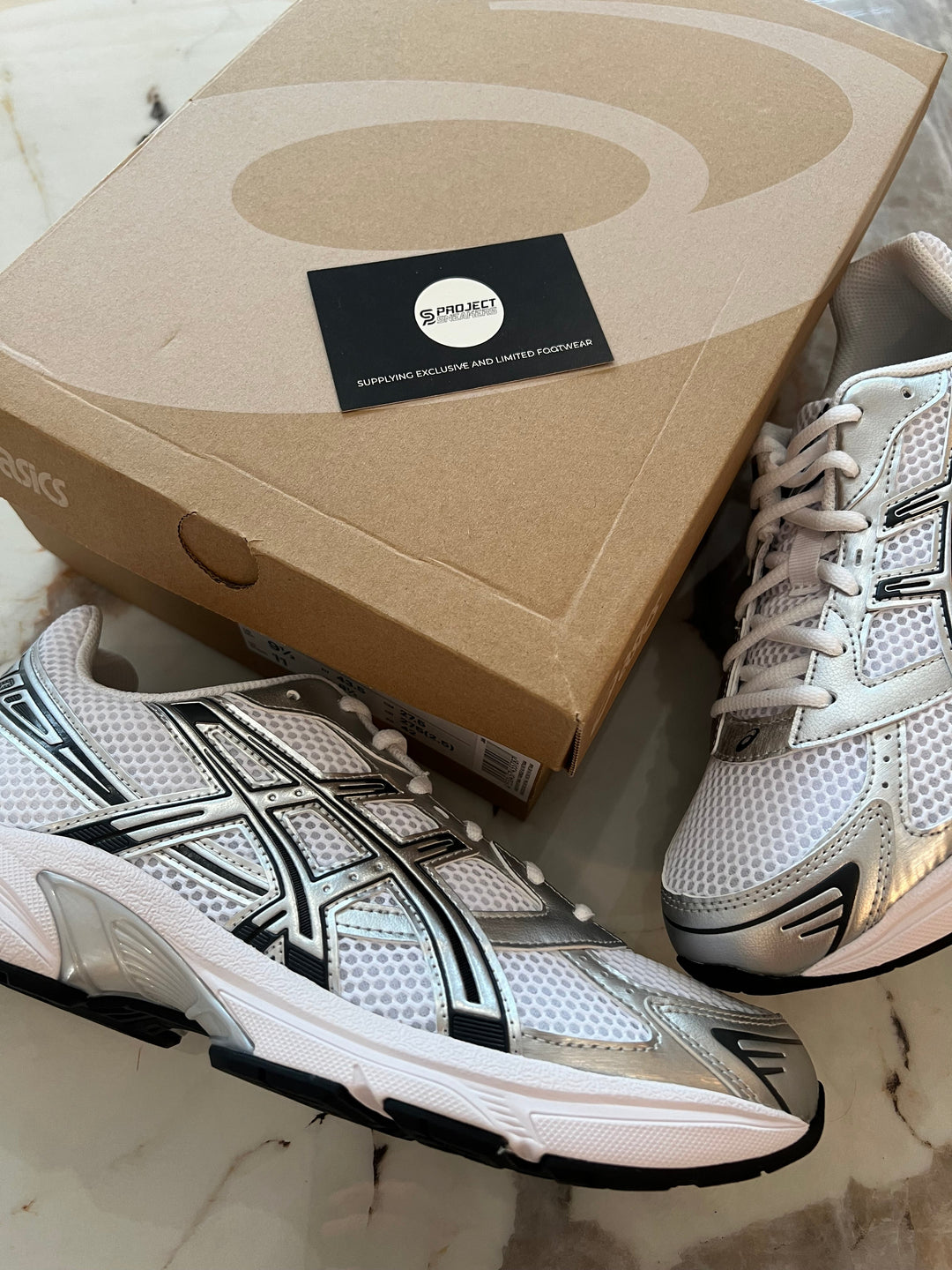 ASICS GEL-1130 White Pure Silver