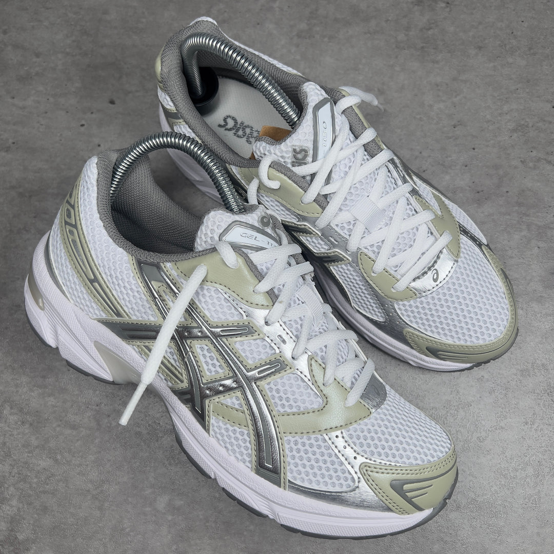 ASICS GEL-1130 WHITE DRIED LEAF GREEN WOMENS