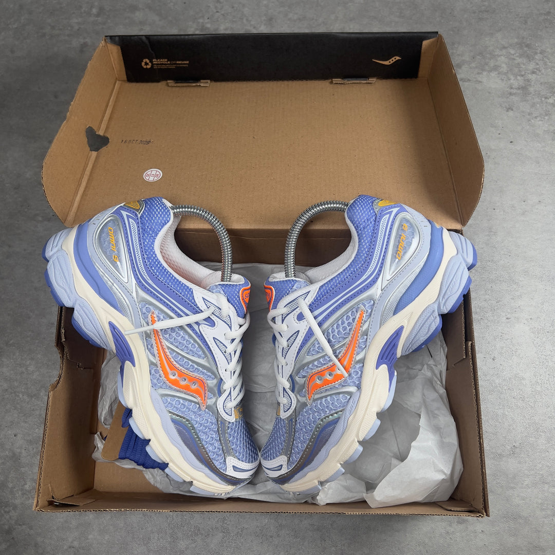 SAUCONY OMNI 9 SPEED SHADES ORANGE BLUE