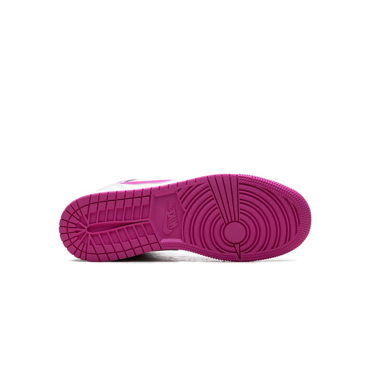 JORDAN 1 MID FIRE PINK (GS)