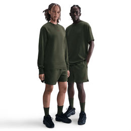 NIKE NOCTA CARDINAL FLEECE SHORTS CARGO KHAKI/TEAM RED
