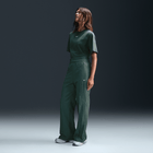 NIKE SPORTSWEAR EVERYTHING WOVENS WOMEN'S MID-RISE OPEN-HEM PANTS VINTAGE GREEN/SAIL