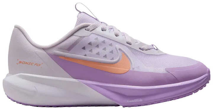 NIKE SONIC FLY BARELY GRAPE WHITE VIOLET STAR APRICOT AGATE GS