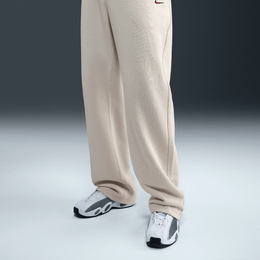 NIKE X NOCTA FLEECE CS OPEN HEM PANTS LIGHT OREWOOD BROWN